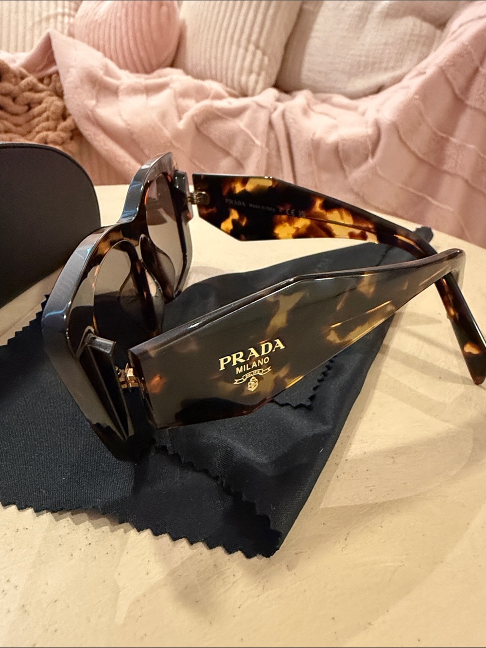 Prada Tortoiseshell Sunglasses